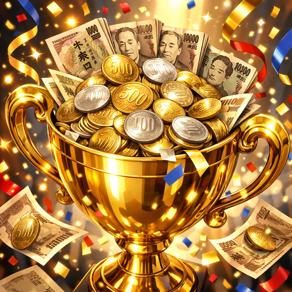 勝利のトロフィー